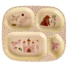 Plato Infantil Melamina con Compartimentos Melamine Fairytale