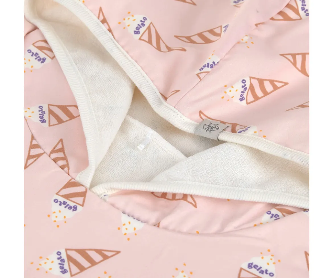 Poncho de Baño Ice Cream Pale Pink