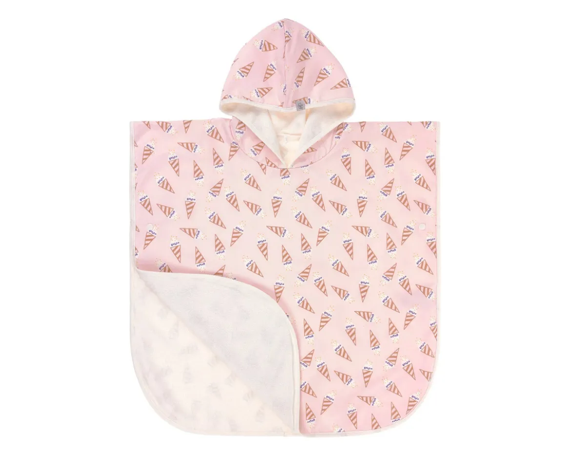 Poncho de Baño Ice Cream Pale Pink