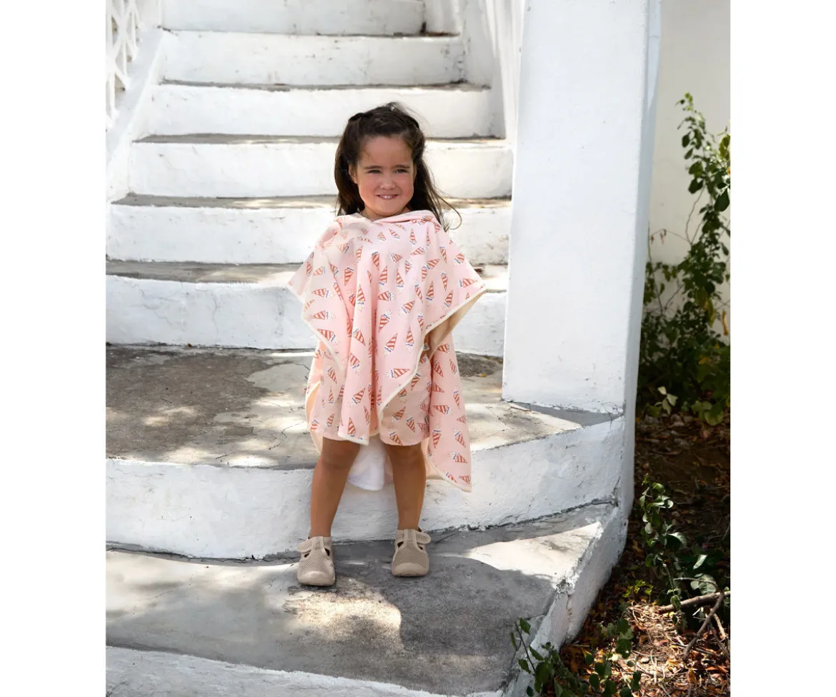 Poncho de Baño Ice Cream Pale Pink