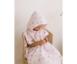 Poncho de Playa Mermaid Cats