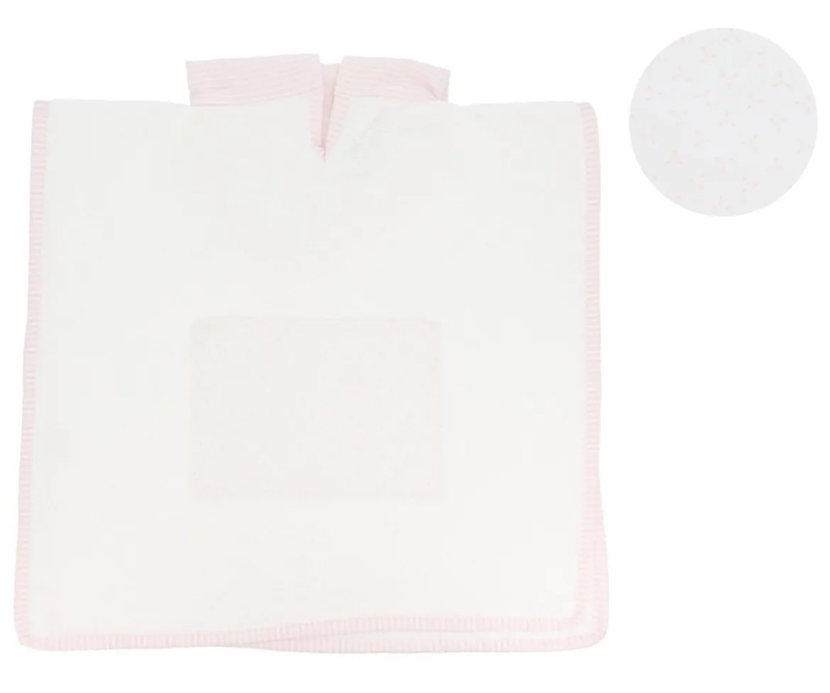 Poncho Dorset Rosa Personalizable