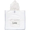 Poncho Little Stars Blue Personalizable
