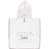 Poncho Little Stars Pink Personalizable