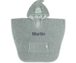 Poncho Mr. Shark Personalizable