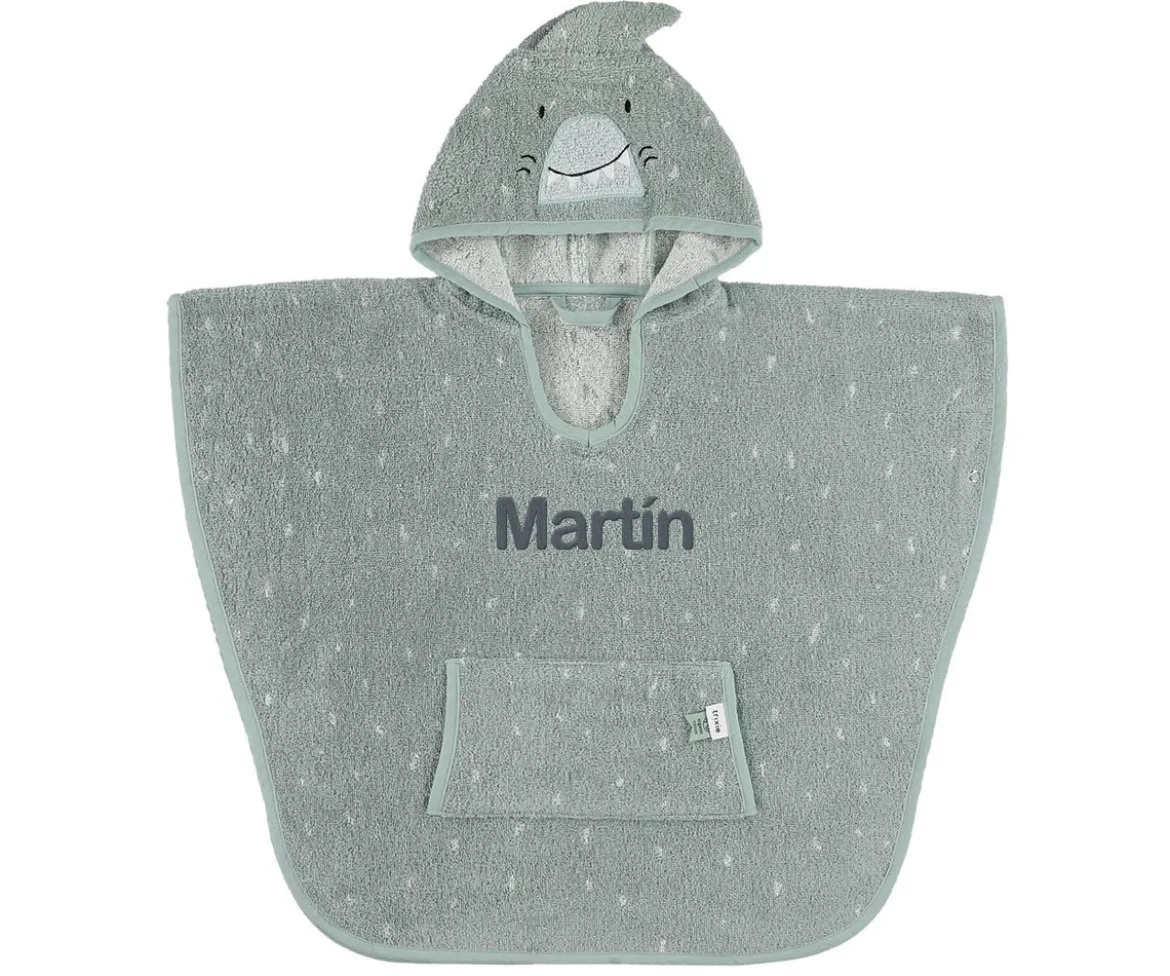 Poncho Mr. Shark Personalizable