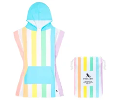 Poncho Rainbow Rainbow Pastel Personalizable