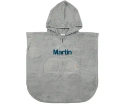 Poncho Timboo Moon Blue Personalizable