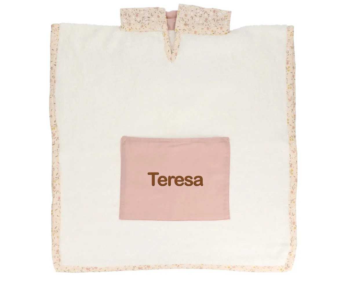 Poncho Wild Flower Personalizable