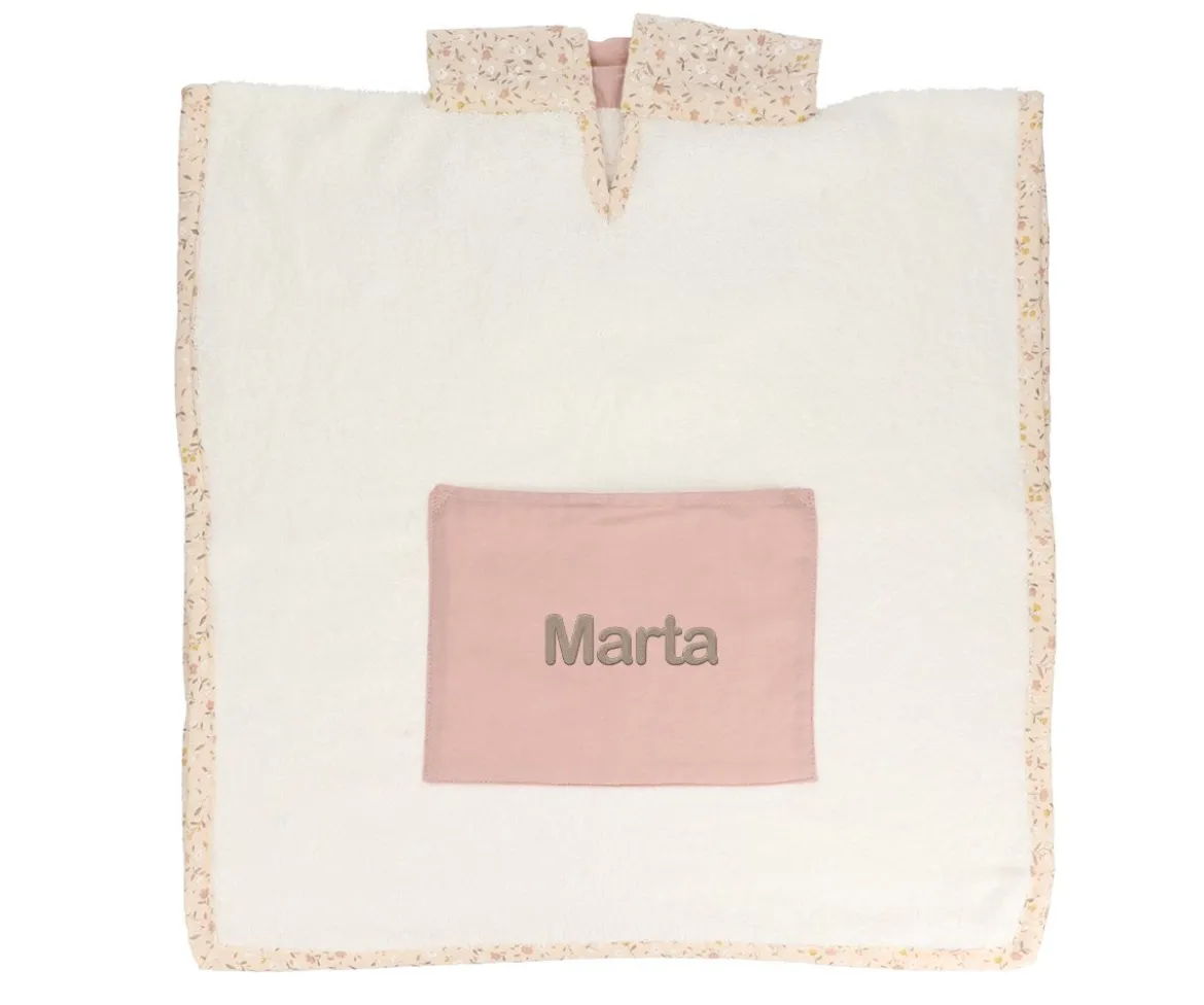 Poncho Wild Flower Personalizable