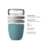 Porta Alimentos Ellipse Mini Nordic Black