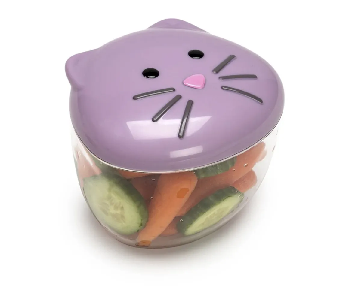 Porta Alimentos Snack Cat