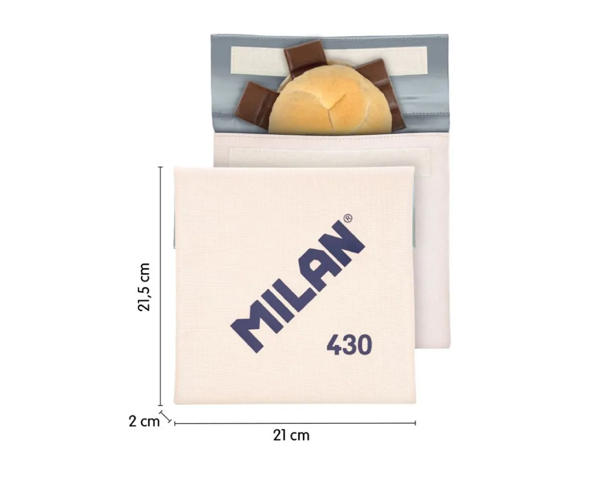 Porta Alimentos Snack Colección 430 Since 1918 Beige