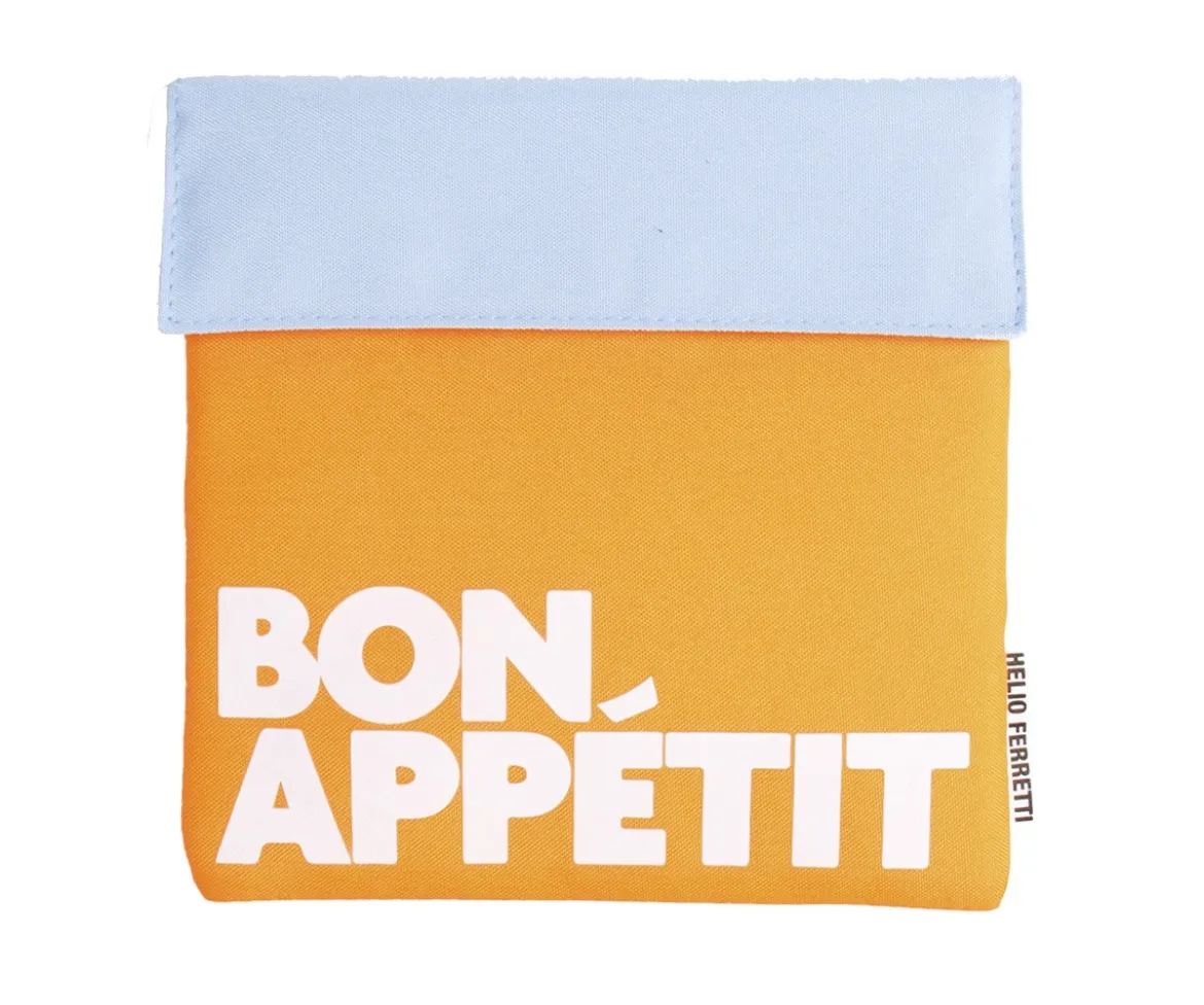 Porta Alimentos Snack Naranja Antimanchas Bon Appétit