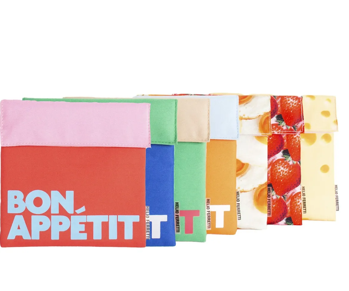 Porta Alimentos Snack Naranja Antimanchas Bon Appétit