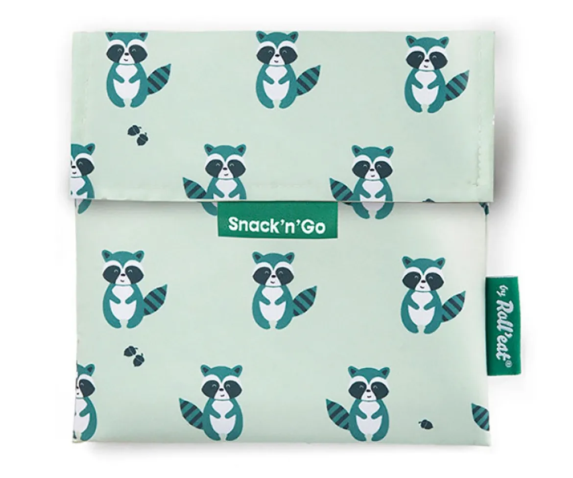 Porta Alimentos Snack n'Go Animals Mapache