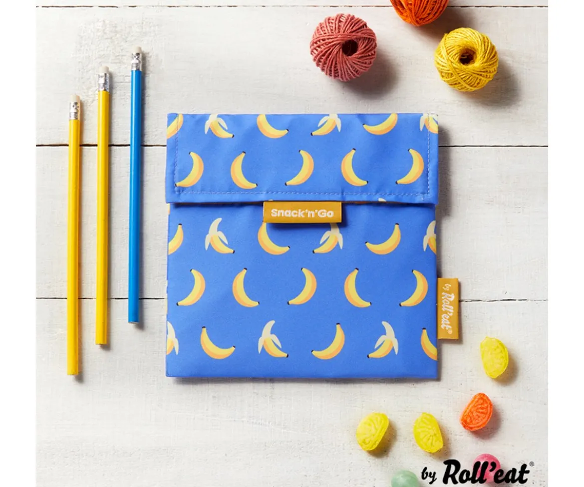 Porta Alimentos Snack n'Go Fruits Banana