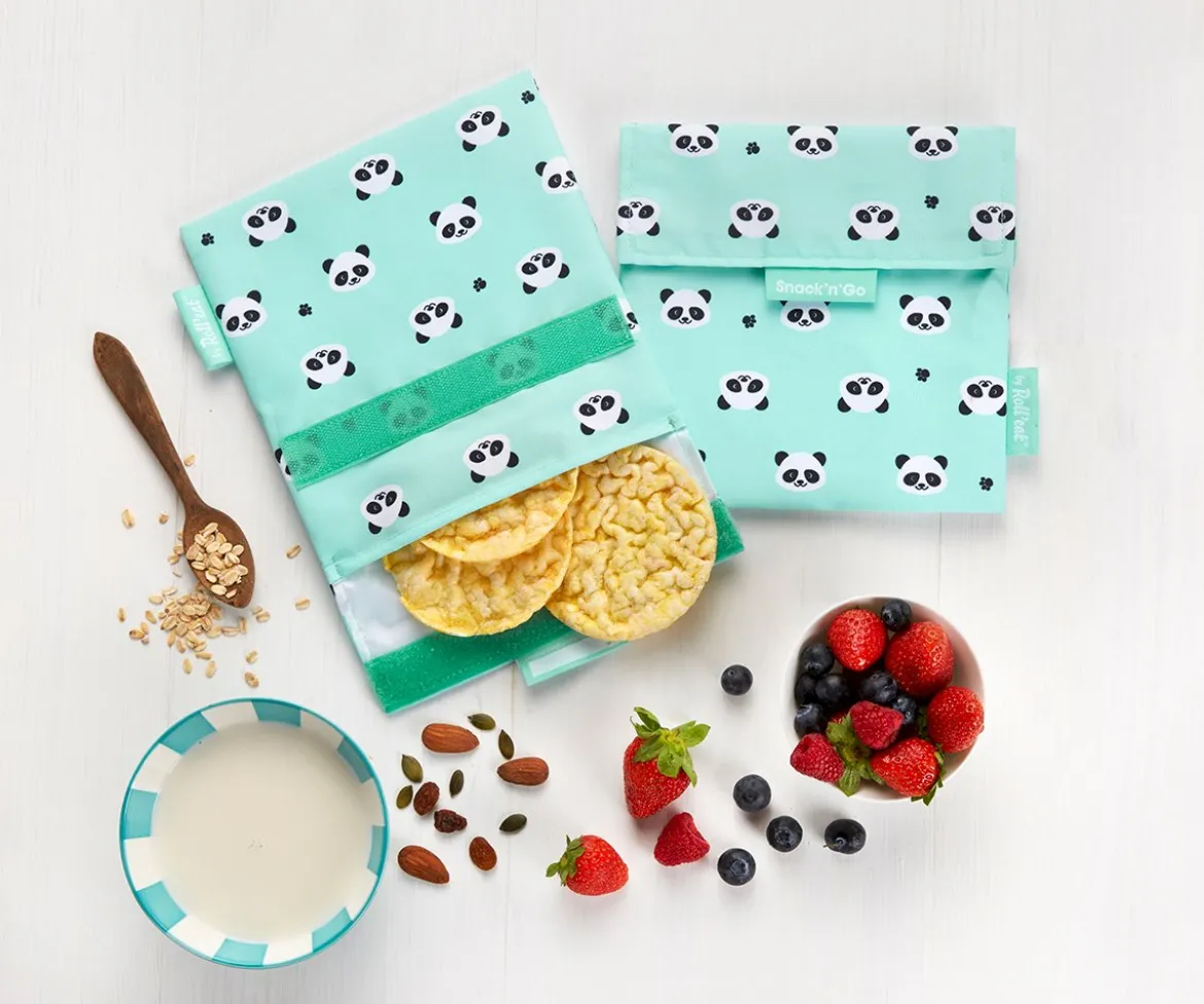 Porta Alimentos Snack n'Go Kids Panda