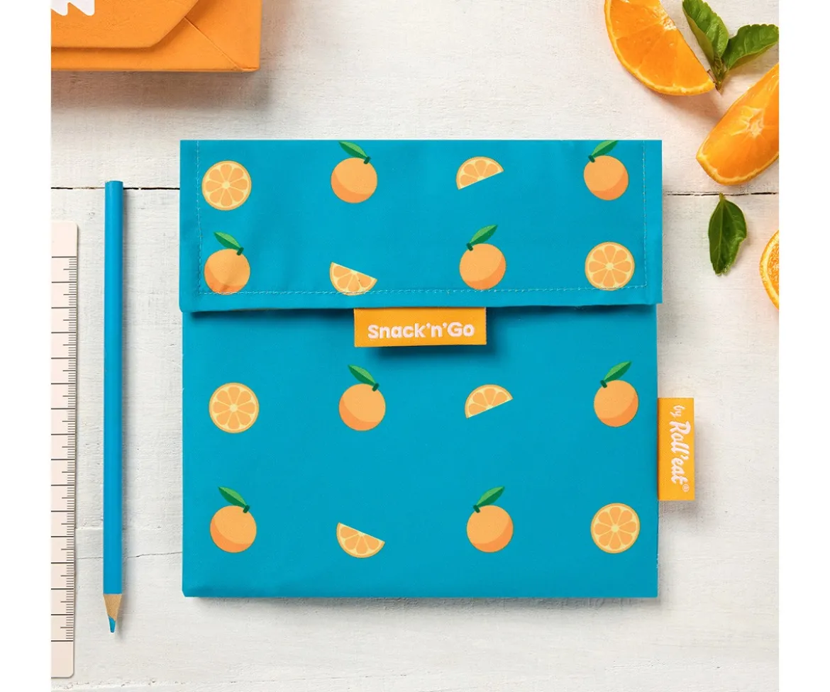Porta Alimentos Snack'n Go Orange