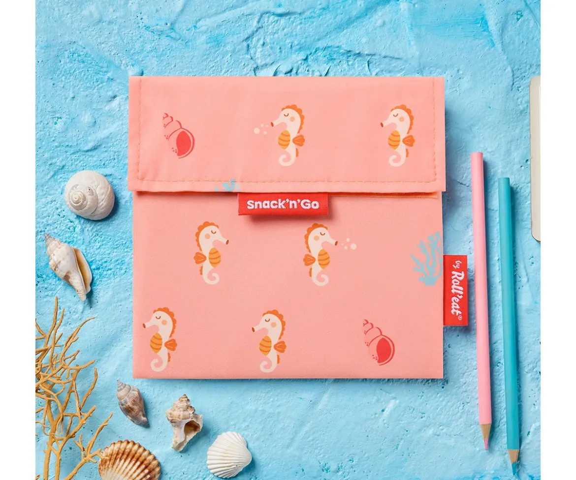 Porta Alimentos Snack'n Go Seahorse