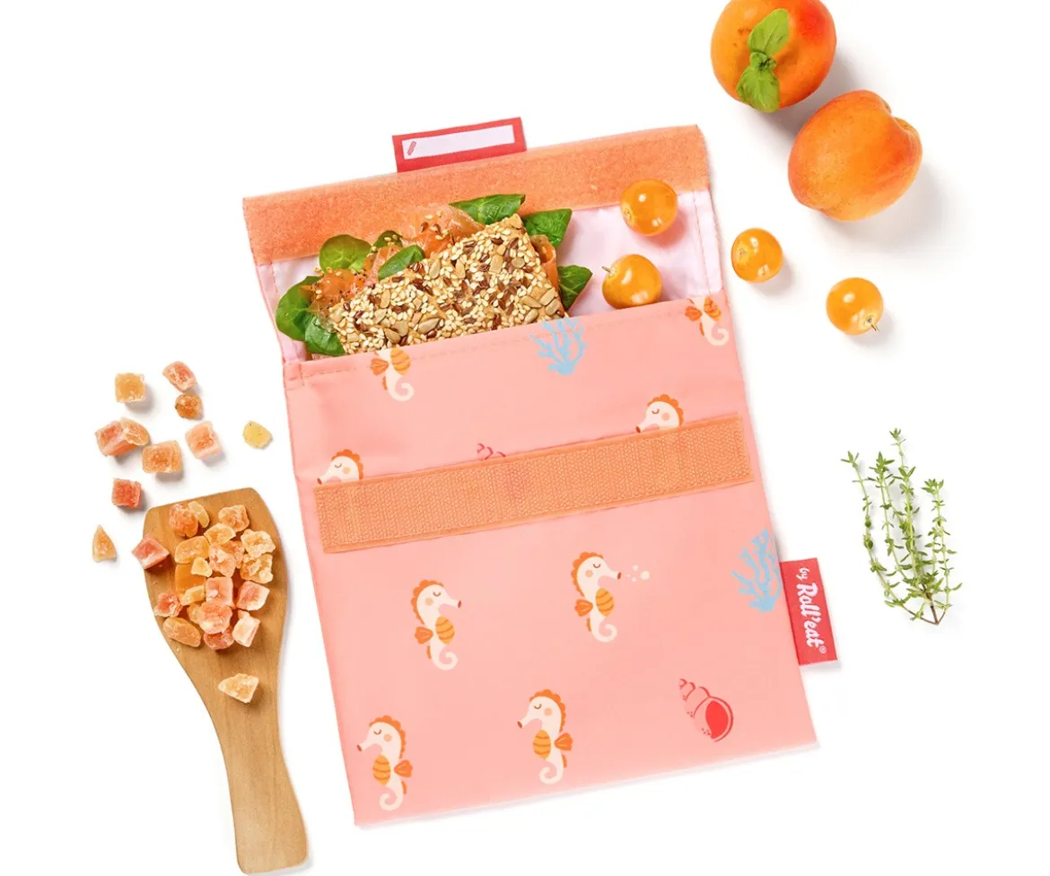 Porta Alimentos Snack'n Go Seahorse