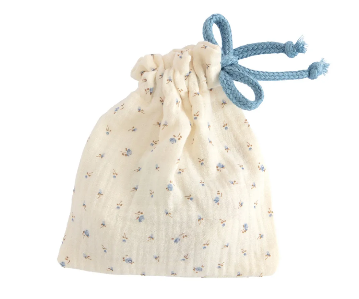 Portachupetes Flor Azul
