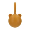 Portachupetes Silicona Bear Mostaza