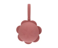 Portachupetes Silicona Flor Brick Dust