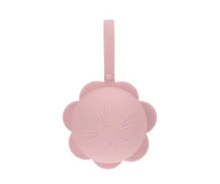 Portachupetes Silicona Flor Pink