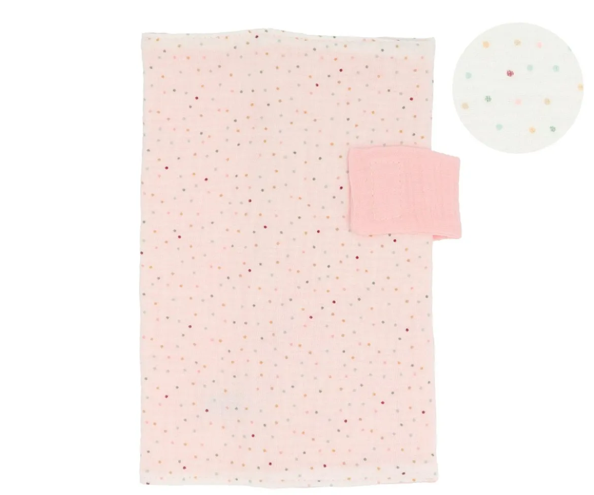 Portadocumentos Rainbow Dots Rosa Personalizable