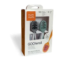 2 Pre-Cucharas Num Num Verde/Gris