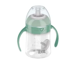 Primera Taza con Pajita Lovi Verde