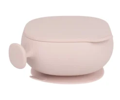 PROMO Plato y Cuenco de Silicona BLush + Taza con Pajita Sage