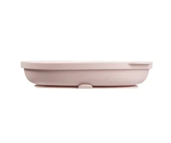 PROMO Plato y Cuenco de Silicona BLush + Taza con Pajita Sage