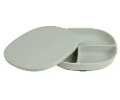 PROMO Plato y Cuenco de Silicona + Taza con Pajita Sage