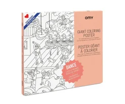 Póster XL Omy Dance para Colorear