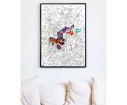 Póster XL Omy Vampiros para Colorear+Pinturas