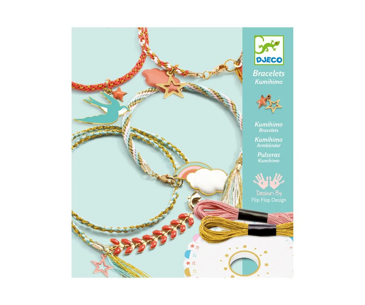 Pulseras Kumihimo Celeste