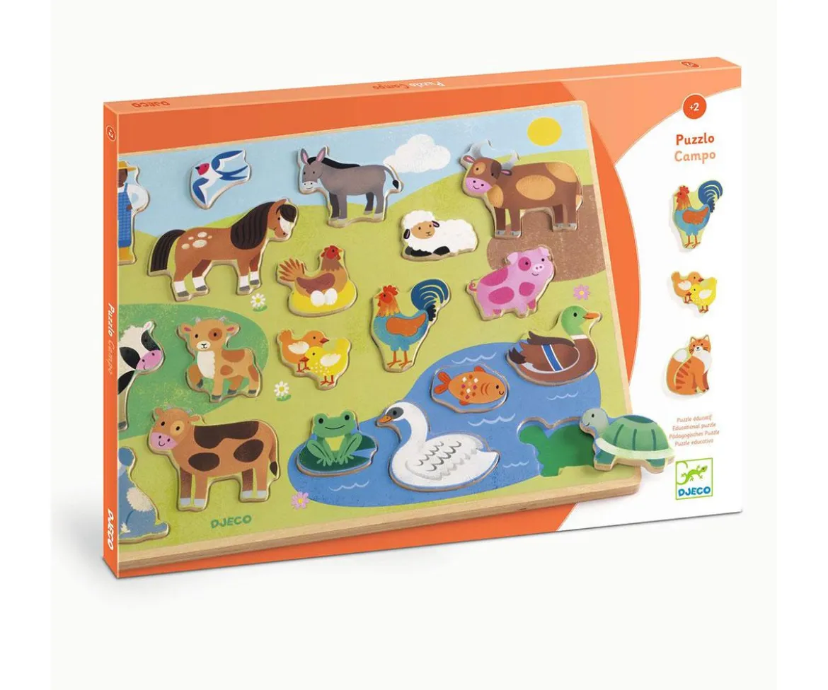 Puzzle Animales del Campo