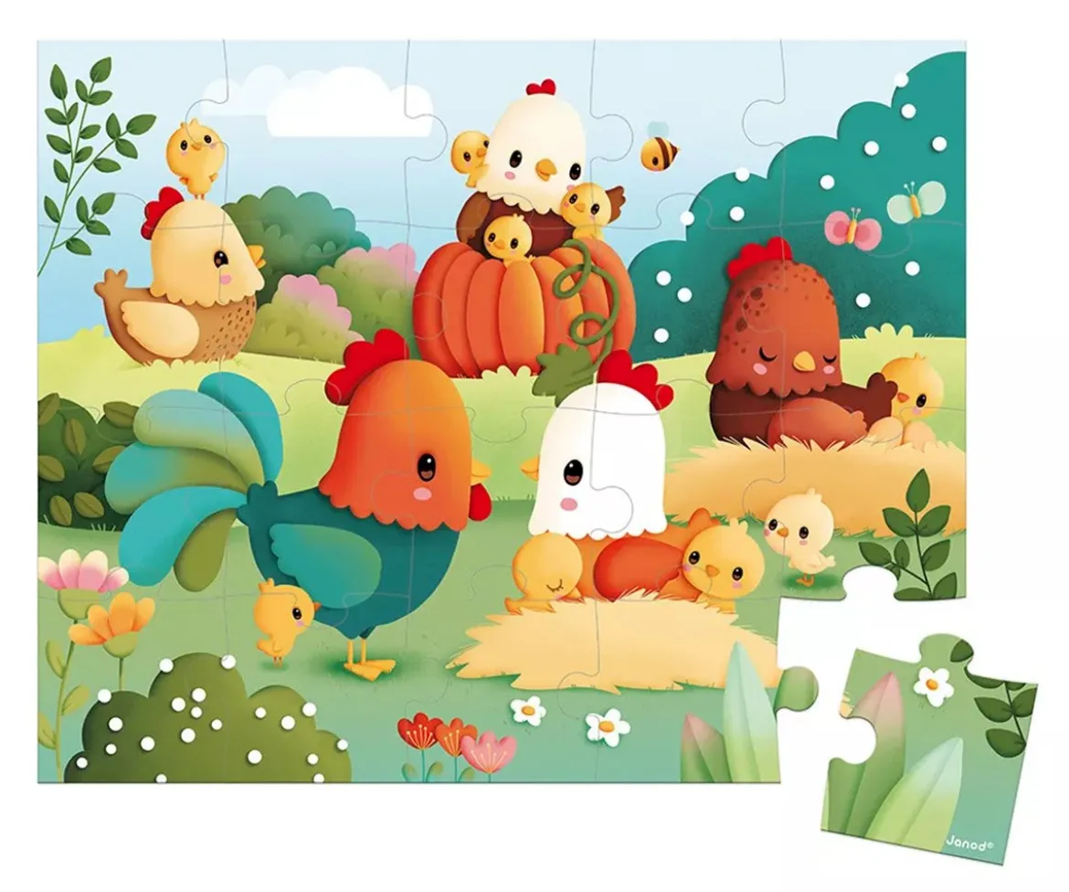 Puzzle Bienvenidos al Corral 20 Piezas