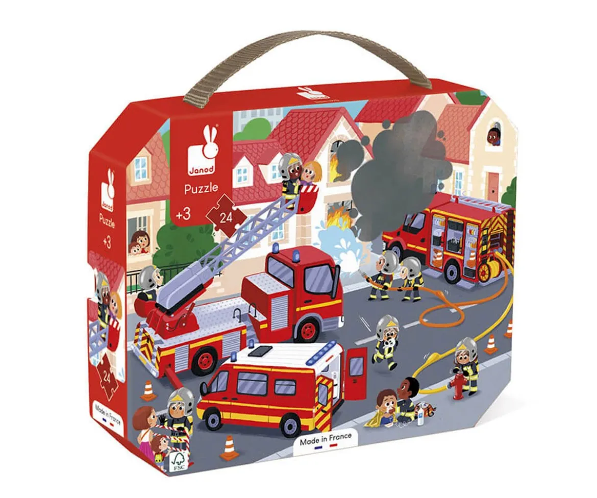 Puzzle Bomberos 24 Piezas