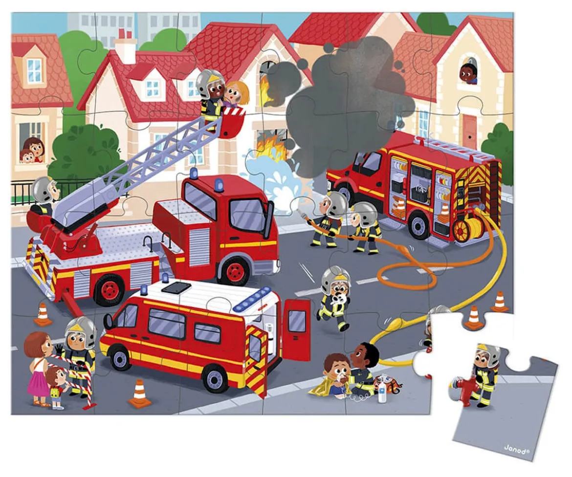 Puzzle Bomberos 24 Piezas