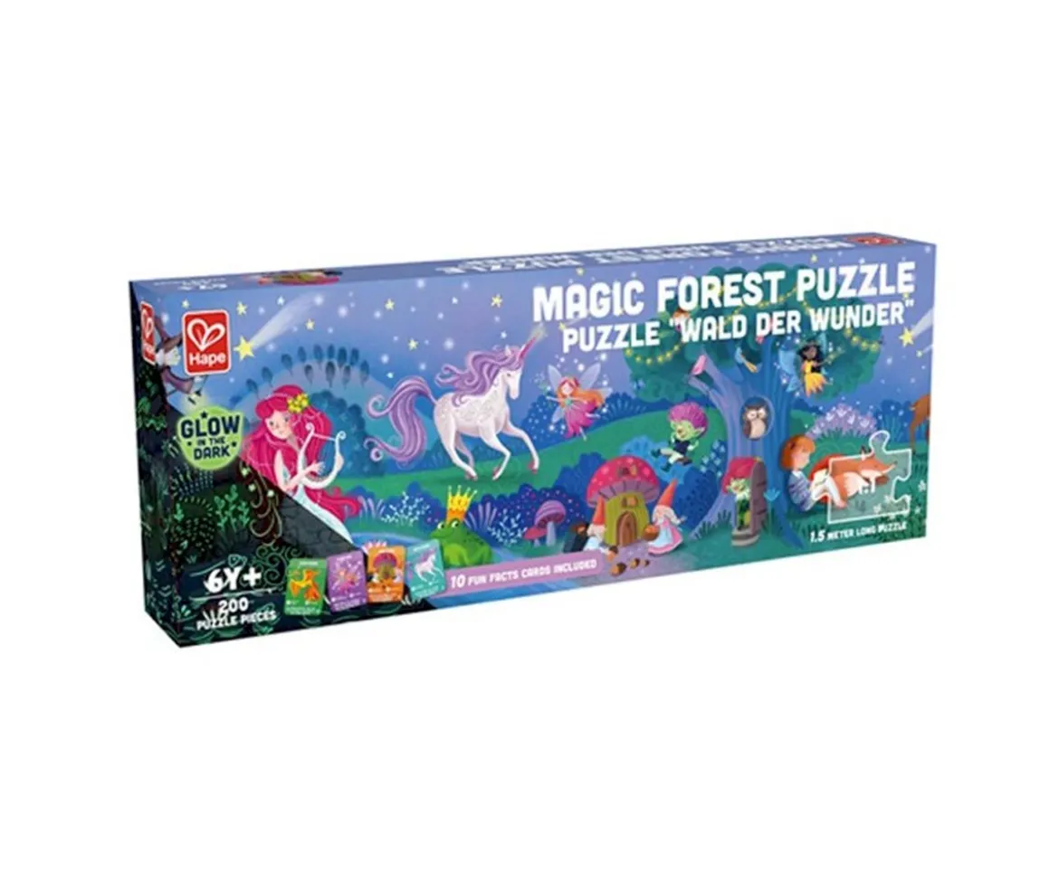 Puzzle Bosque Mágico Fluorescente