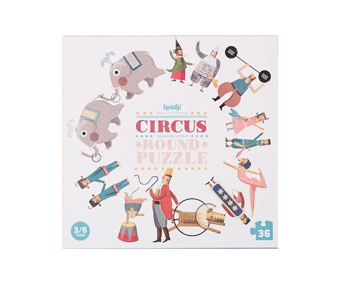 Puzzle Circus Round 36piezas