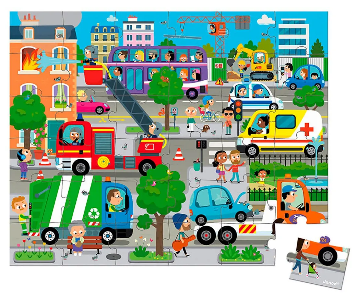 Puzzle Ciudad 36 Piezas