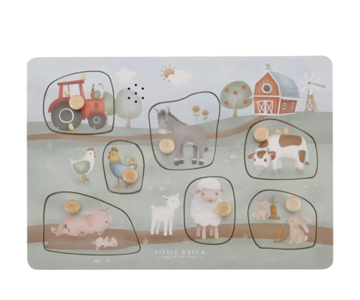 Puzzle con Sonido Little Farm