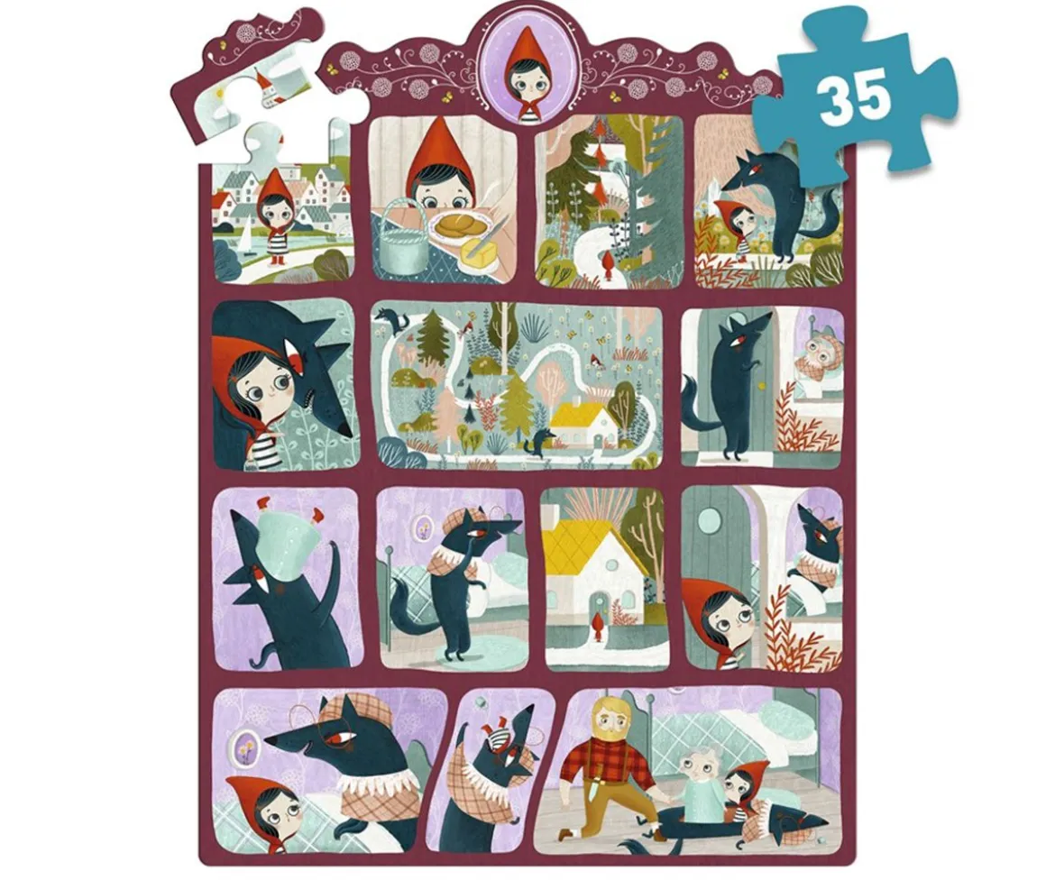 Puzzle Cuento Caperucita Roja