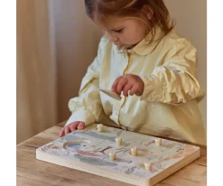 Puzzle de Madera con Sonido Safari Friends