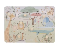 Puzzle de Madera con Sonido Safari Friends