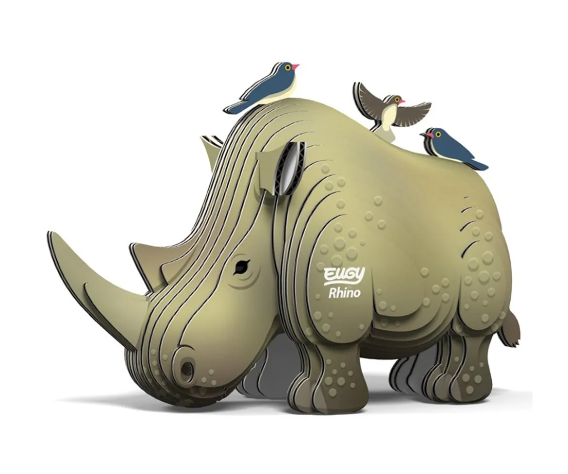 Puzzle 3D Eugy Rinoceronte